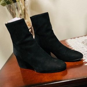 Suede JCrew ankle boots